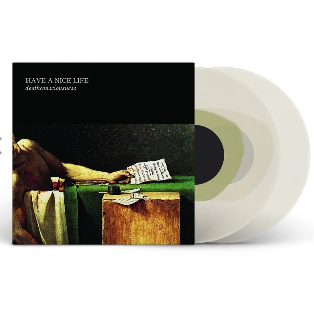 Have a Nice Life - Deathconsciousness NEW Green Milky Clear Vinyl + Booklet